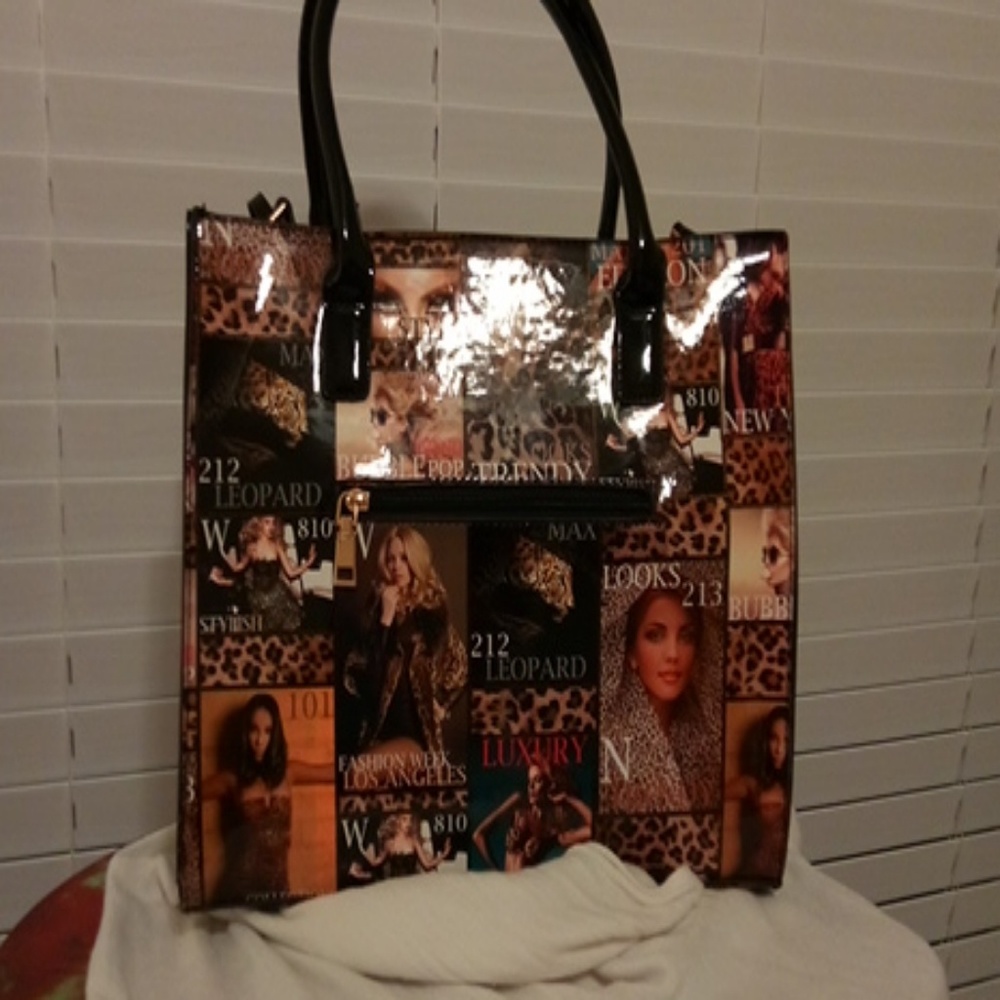 Magazine handbag/shoulder bag